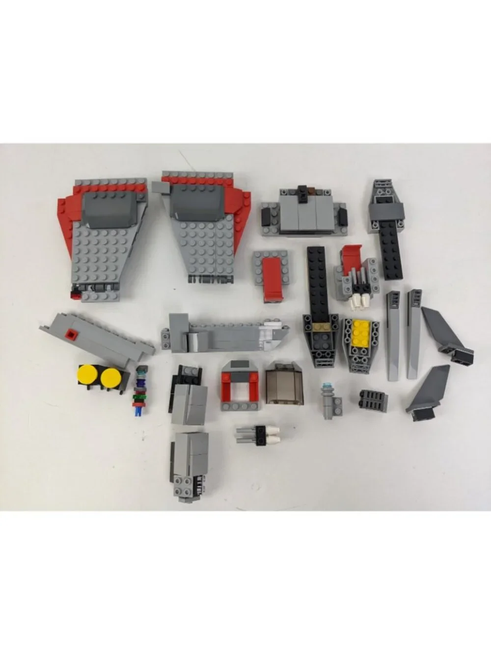 LEGO 76127 Captain Marvel & Skrull Attack w/ Manual NO CAT